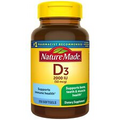 Nature Made Vitamin D3 2000 IU (50 mcg), Dietary Supplement for Bone, Teeth,
