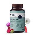 Miduty Palak Notes Liver Detox Supplement Natural Detoxification Formula 60 Caps