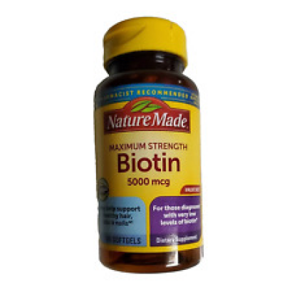 Nature Made Biotin 5000 mcg 120 Count Exp 3/2025