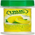 TRUE CITRUS Lemon Shaker Crystallized Lemons, 0 Calories & Sugar, 2.12oz Healthy