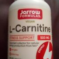 L-Carnitine, 500 mg, 100 Veggie Capsules