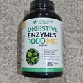 Digestive Enzymes 1000MG Plus Prebiotics & Probiotics Supplement, 180 Capsules