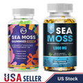 Sea Moss Gummies Irish Sea Moss Capsules Bladderwrack Burdock Root Detox Cleanse