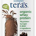 simply tera's organic whey protein powder, dark 12 Ounce (Pack of 1)