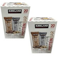 2 Paks Kirkland Signature Protein Bars Choc. Peanut Butter Chunk/ Cookies Cream