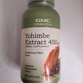 GNC Yohimbe Extract Traditional Male Herb 100 Capsules 450 mg Best By 02/26