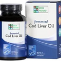 BLUE ICE Fermented Cod Liver Oil -Non-Gelatin 120 Count (Pack of 1)