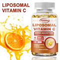 Liposomal Vitamin C 1500mg - Energy & Immune Booster, High Absorption, Fat Solub