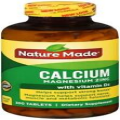 Nature Made Calcium Magnesium Zinc Tablets with Vitamin D 300 Count