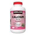 Kirkland Signature 600 mg Calcium Tablet with Vitamin D3 500 Tablets EXP 03/2026