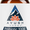 Probiotic 100B, Ayurvedic Herbal Daily Probiotic Supplement, 7 Probiotic Strains