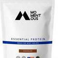 Momentous Essential Protein Grass Fed Whey Isolate Chocolate 1.52 lb, 06/30/2024