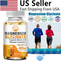 Magnesium Supplement High Absorption Magnesium Glycinate Softgels Reduce Stress