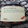 GreenWise COMPLETE ONE MULTIVITAMIN 120