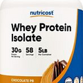 Nutricost Whey Protein Isolate (Chocolate Peanut Butter, 5 Pound) Protein Powder