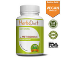 L-Methionine Capsules w/- Vitamin B6 Essential Amino Acids Detox Vegan Friendly
