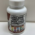 Clean Nutraceuticals Lions Mane 20In1 Turkey Tail Reishi Chaga Exp 02-2026