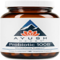 Probiotic 100B, Ayurvedic Herbal Daily Probiotic Supplement, 7 Probiotic Strains