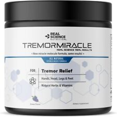 Real Science Nutrition Tremor Miracle - Essential Tremor Herbal Supplement Powde