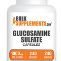 BulkSupplements Glucosamine Sulfate 240 Capsules - 1000mg Per Serving