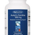 Acetyl-L-Carnitine 500 Mg 100 VegeCaps Allergy Research Group
