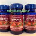 3 Puritan's Pride Lycopene 10 mg *Promotes Prostate & Heart Health* Made In USA