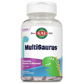KAL Kids MultiSaurus Vitamins & Minerals | Mixed Berry Flavor | 60 Chewables