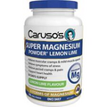 Carusos Super Magnesium Powder Lemon/Lime 250g