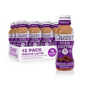 Quest Nutrition Iced Coffee Mocha Latte 1g of Sugar 10g of Protein 90 calorie...