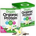 Orgain Organic Vegan Protein Powder Vanilla Bean - 21g Plant Based Protein Gl...