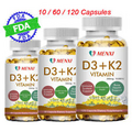 Vitamin K2 D3 Vitamin Supplement with BioPerine, Boost Immunity & Heart Health