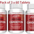 Cardioton Plus-Natural Cardiovascular Support Supplement Healthy Heart 3x60 Tab