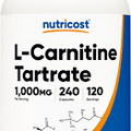 Nutricost L-Carnitine Tartrate Capsules 1000mg per Serving, Non-GMO Gluten Free
