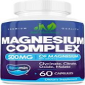 Magnesium Complex Supplement Magnesium Glycinate Citrate Malate Oxide Aquamin