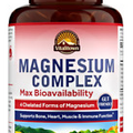 Vitalitown Magnesium Complex Magnesium Glycinate Malate Taurate & Citrate Che...