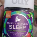 *OLLY Muscle Recovery Sleep Gummies Sleep and Sore Muscle Exp 1/25 # 1677