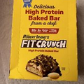 Fit Crunch Whey Protein Baked Bar, Peanut Butter, 12 Bars, (3.10 oz) Exp 03/2025