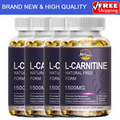 L-Carnitine - 1500mg Capsules Fat Burner Weight Loss Support Energy Production