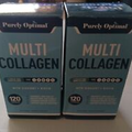 Purely Optimal Multi Collagen 120 Capsules Each (2 PACK) Expires 06/2024 SEALED