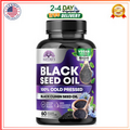 Black Seed Oil 1000mg, Premium Cold Pressed, Non-GMO, Vegan, Premium BlackSeed