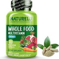 NATURELO Whole Food Multivitamin for Men - with Vitamins, Minerals, Organic Herb