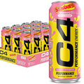 Cellucor C4 Energy Drink STARBURST Strawberry Carbonated Sugar Free