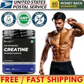 Creatine Monohydrate Supplement for Lean Muscle, Strength & Energy - Unflavored