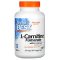 Doctor s Best Best L-Carnitine Fumarate 855 mg 180 Veggie Caps Gluten-Free,