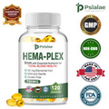 Hema-Plex Iron 700mg - Hemoglobin Production,Cardiovascular Health, Anti-fatigue