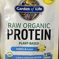 Garden of Life Raw Organic Protein Plant-Based Powder Vanilla 1.16 Oz/33g New