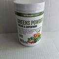 Nutrition Works Greens Superfood Powder Drink Mix 9.88oz Berry Flavor Sugar Free