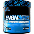 EVL ENGN Shred 30srv PreWorkout Energy Focus Stamina Metabolism | Choose Flavor
