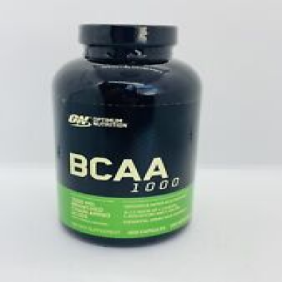 Optimum Nutrition BCAA 1000 Caps Branched Chain Amino Acids Mega 400 Capsules