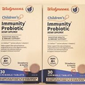 Walgreens Children's Immunity Probiotic 30 Chewable Tablets Strawberry Vanilla